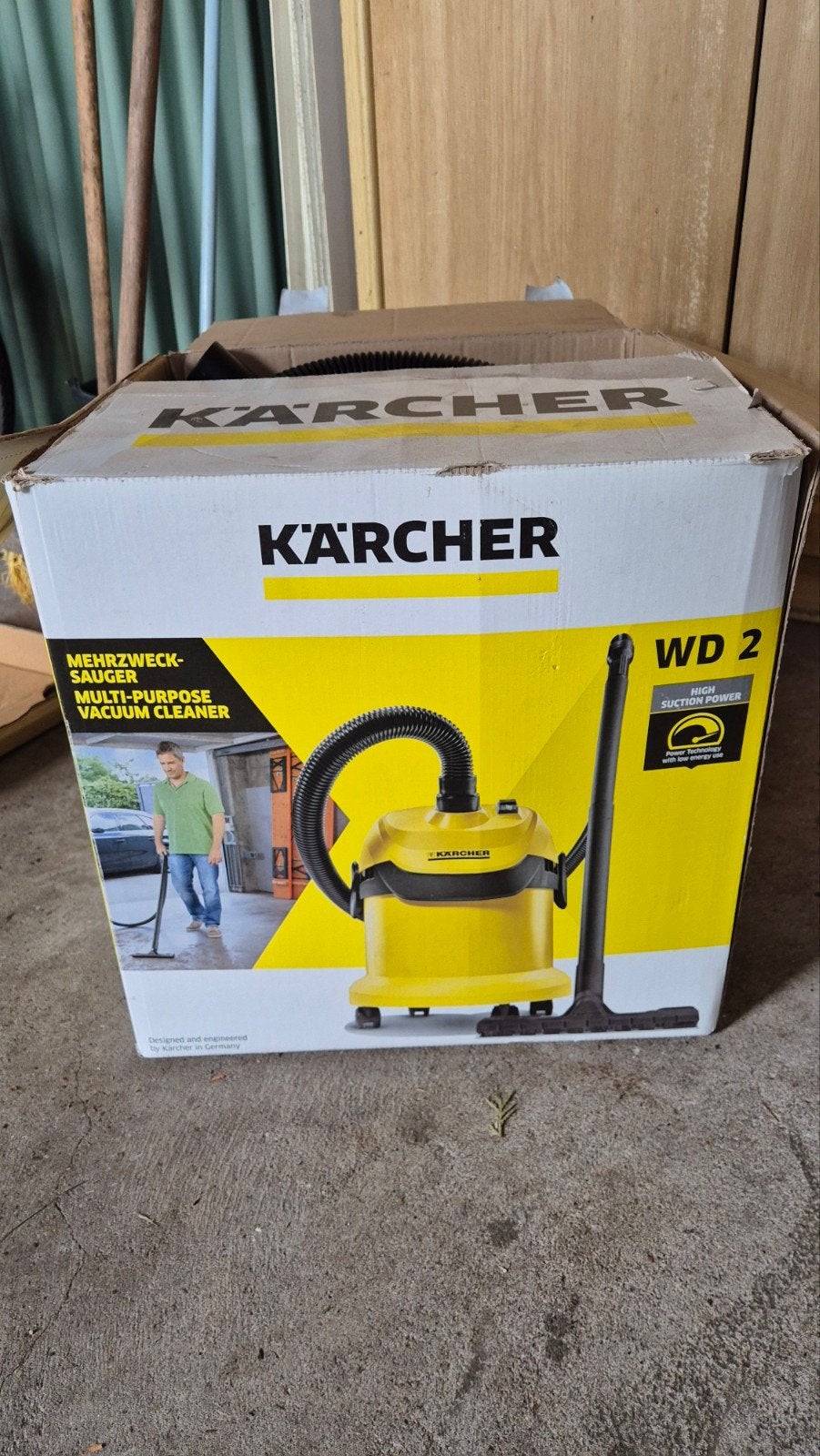 kärcher WD2 nieuw, Ophalen of Verzenden, Nieuw, Waterstofzuiger