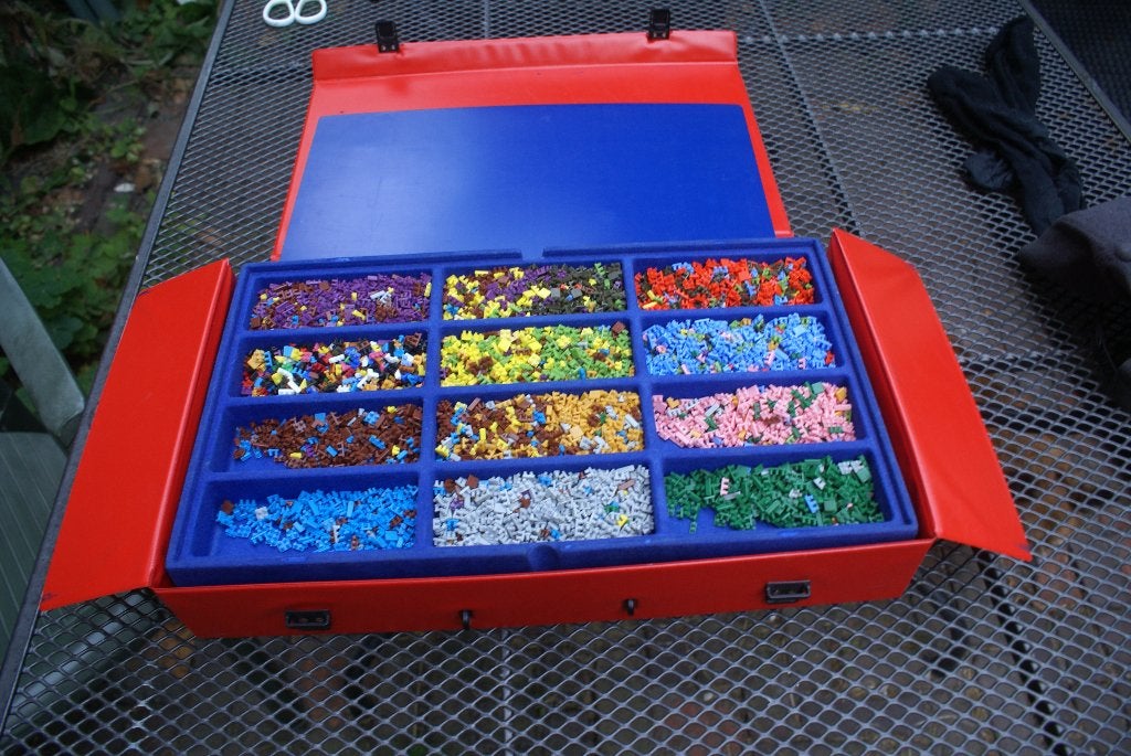 Grote originele koffer mini steck, Verzenden, Zo goed als nieuw, Overige typen
