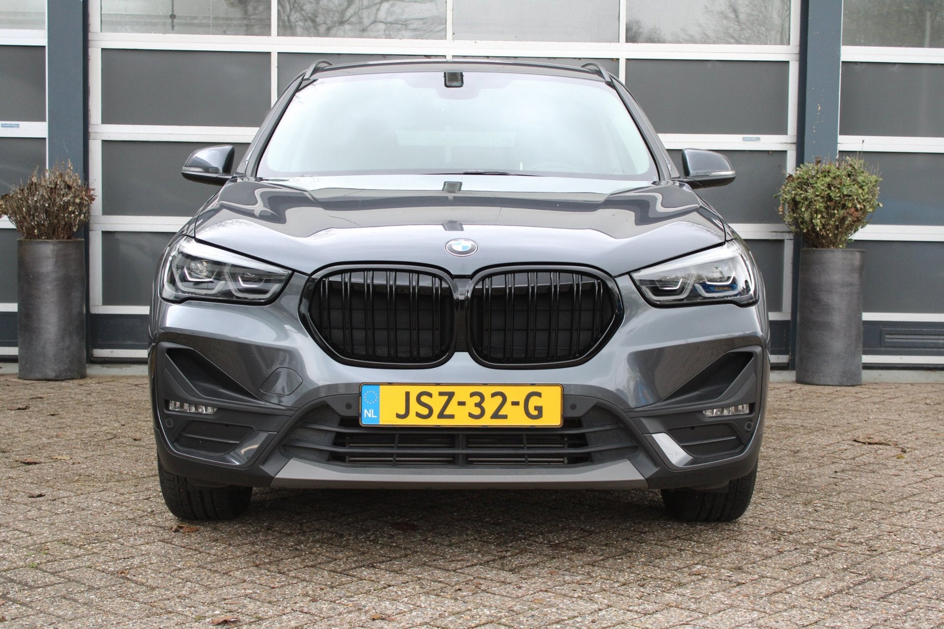 BMW X1 SDrive18i/Leer/Automaat, Gebruikt, Zwart, Leder, Bedrijf