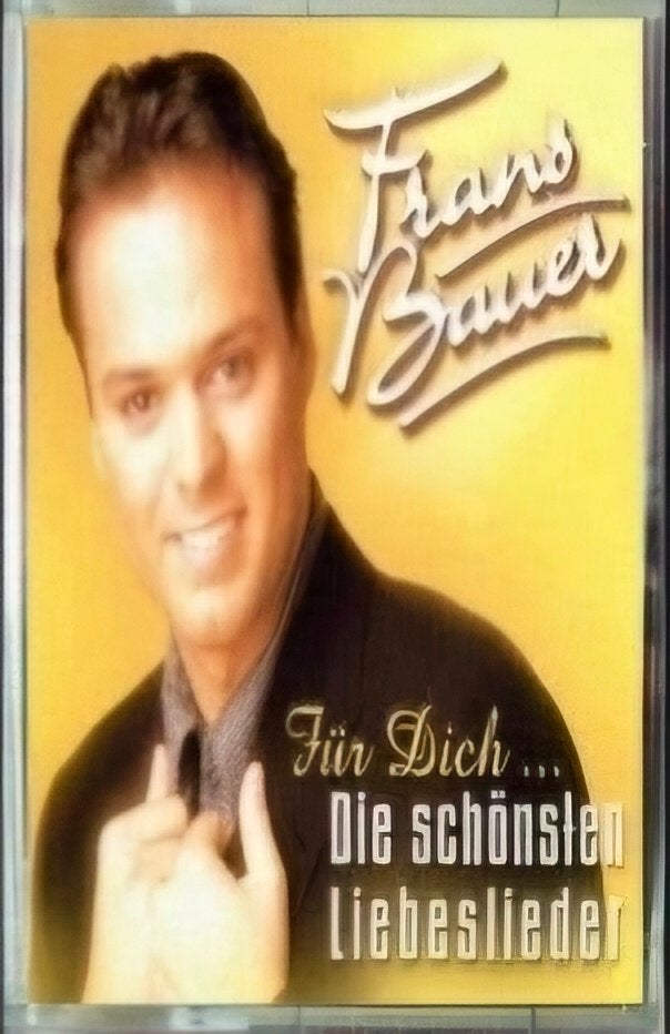 Gezocht Frans Bauer Für dich cassettebandje Duitsland, Ophalen of Verzenden, Zo goed als nieuw, Nederlandstalig, 1 bandje