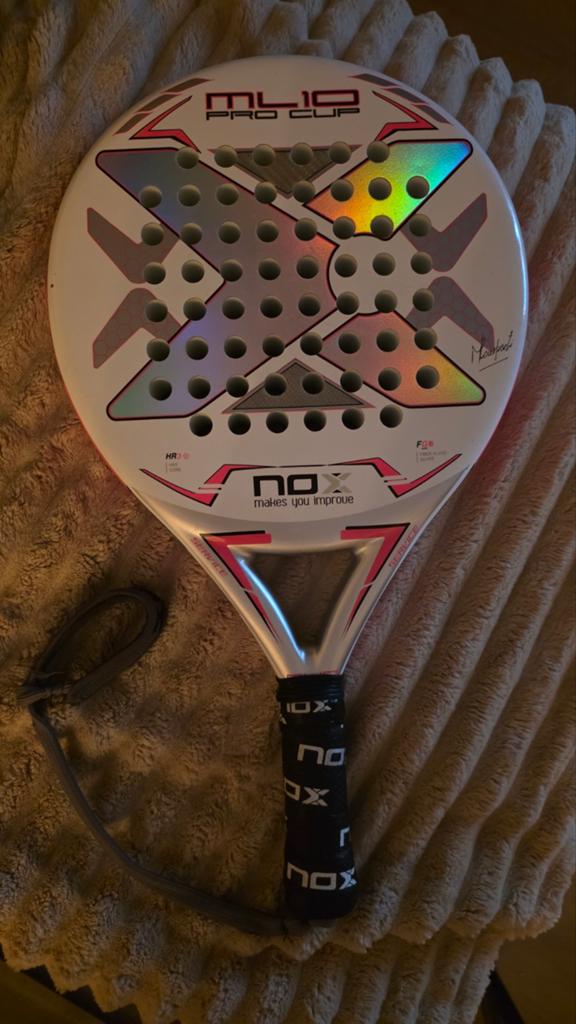 Nox ML10 Pro Cup Padelracket - Zo goed als nieuw, Ophalen of Verzenden, Zo goed als nieuw, Padelracket