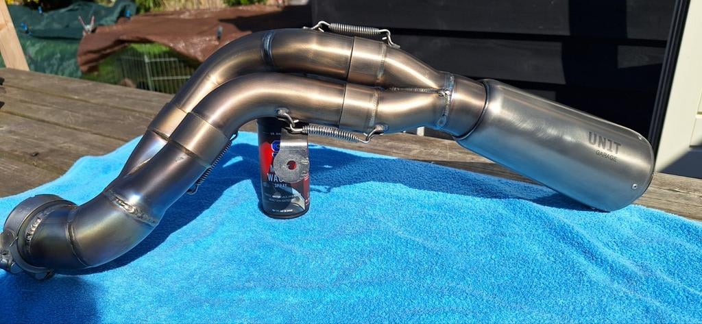 UNIT garage uitlaat voor een BMW R nine T/R9T/R nineT., Ophalen of Verzenden