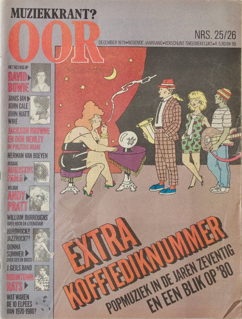Muziekkrant Oor nr 25/26 - december 1979 dubbelnummer, Ophalen of Verzenden, Gelezen, Muziek, Film of Tv
