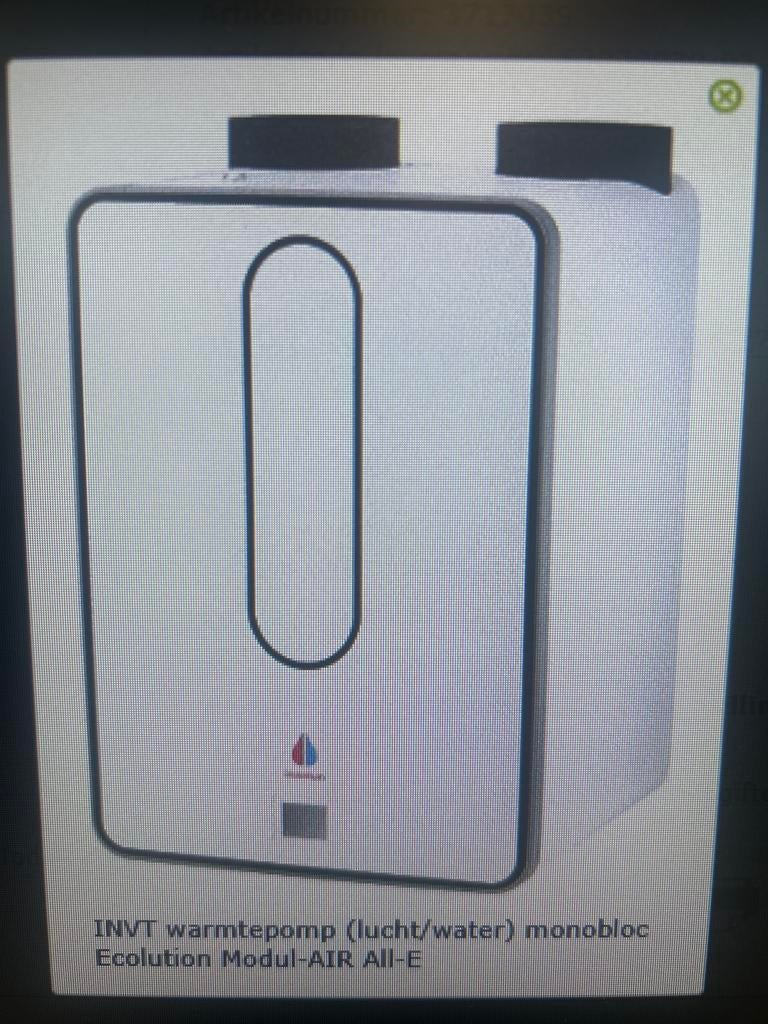 Inventum Modul-AIR All-E Warmtepomp incl. Rf, Ophalen, Overige typen, Nieuw, 60 tot 150 cm