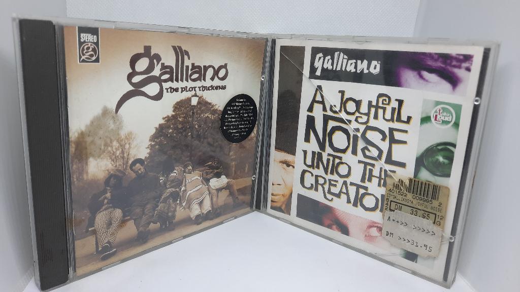 Partij van 2 Galliano CD's Muziek Albums, Acid Jazz, Ophalen of Verzenden, 1980 tot heden, Gebruikt, Jazz