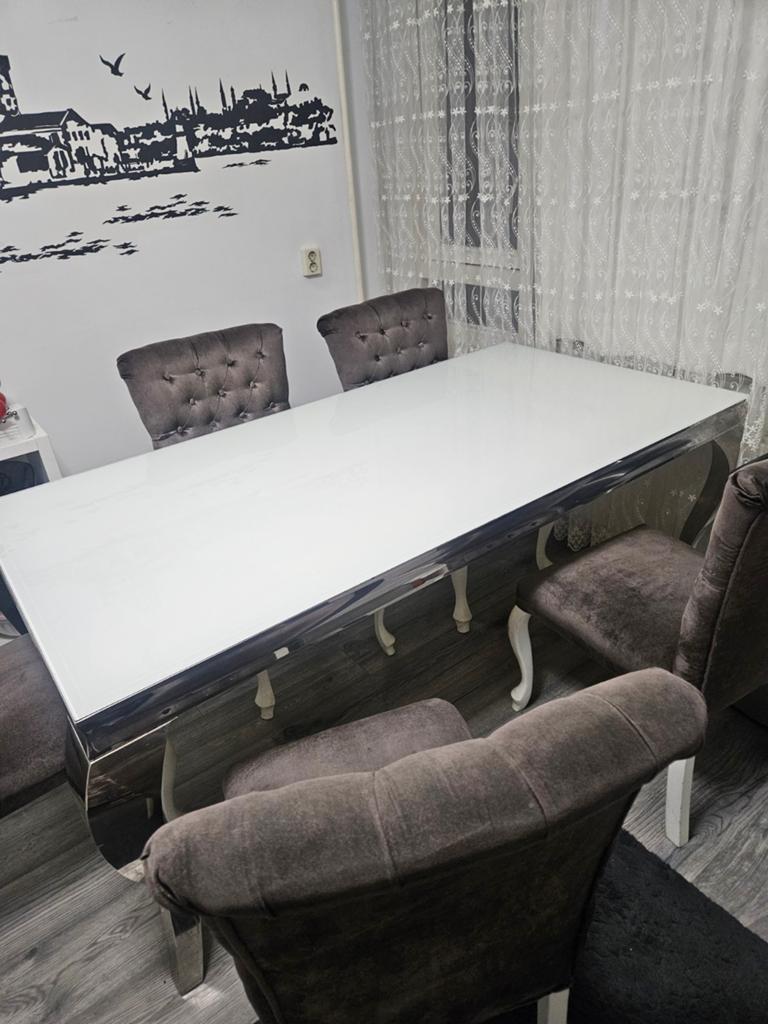 Eettfl salontfl TV meubel Bijzettafel, Huis en Inrichting, Tafels | Eettafels, Ophalen of Verzenden, Zo goed als nieuw, Rechthoekig
