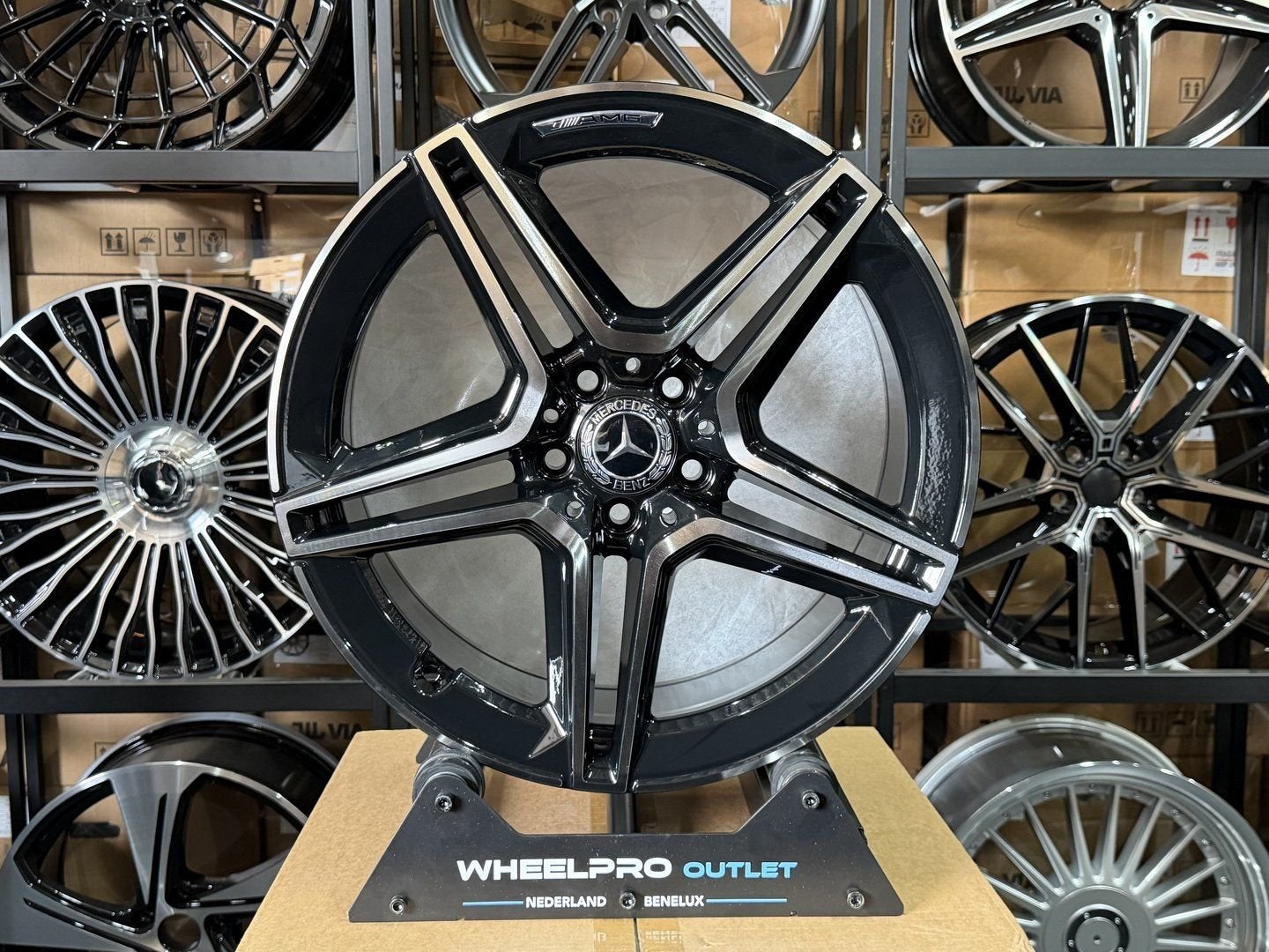 19'' Mercedes AMG Look velgen A B C E CLA V GLA Klasse