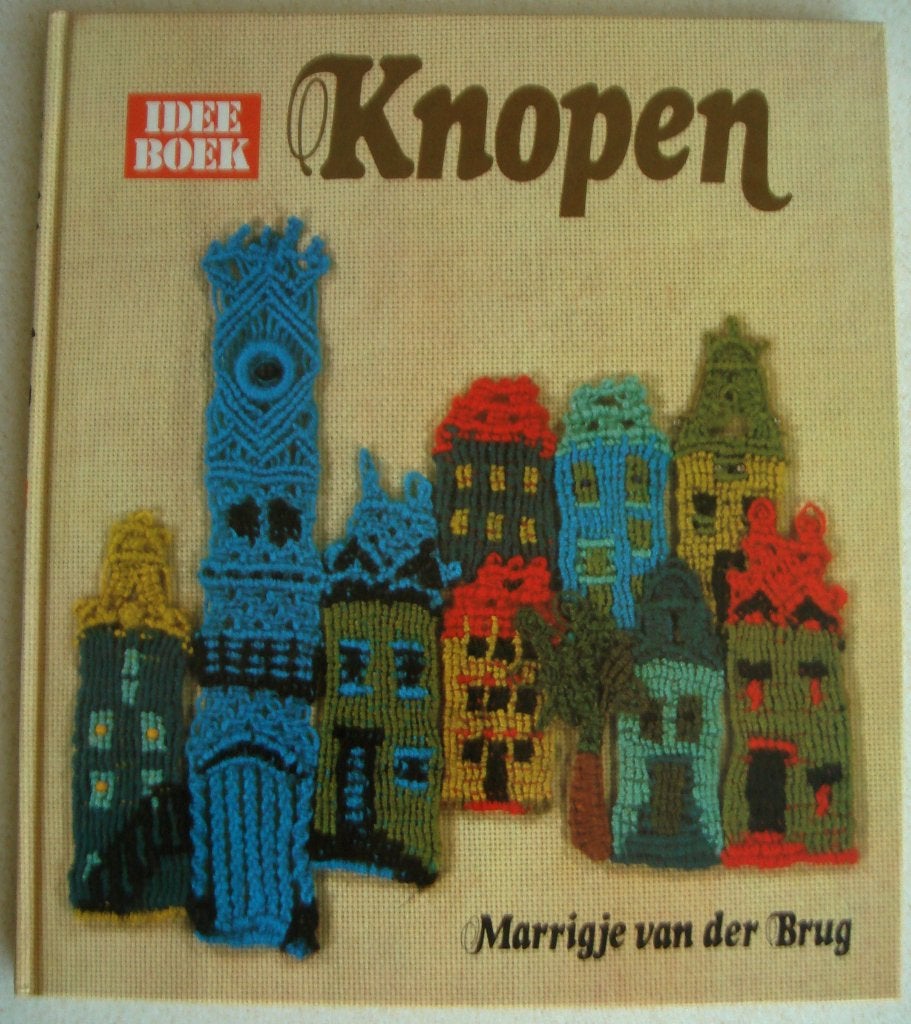 retro macramé idee boek M.v.d. Brug € 2,50, Boeken, Hobby en Vrije tijd, Ophalen of Verzenden, Zo goed als nieuw, Overige onderwerpen