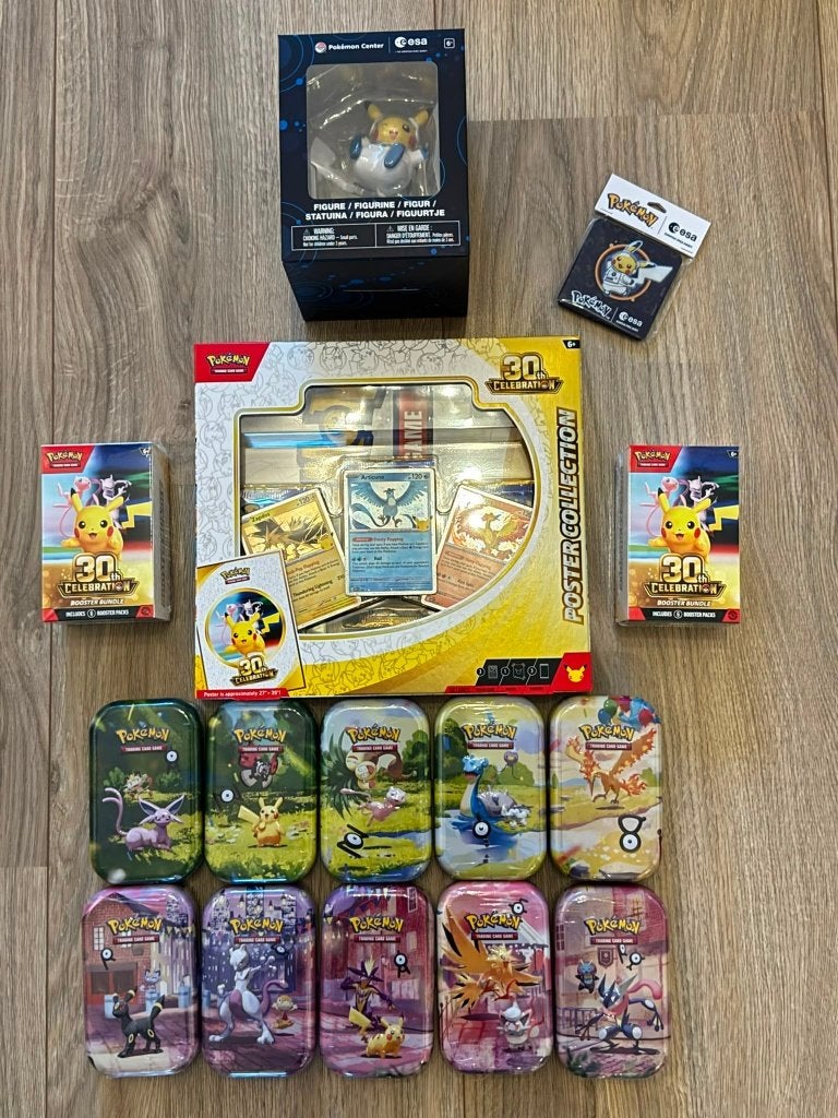 Pokémon 30th Anniversary collectie sealed