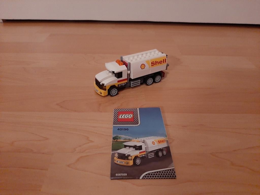 Lego 40196 Shell Tankwagen, Overige thema's, Lego, Compleet, Ophalen of Verzenden