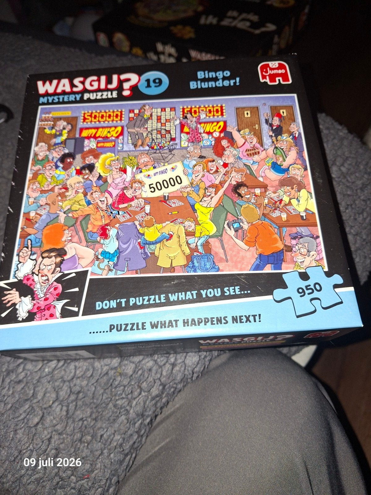 Wasgij Mystery 19 Bingo Blunder! compleet rookvrij, Kinderen en Baby's, Speelgoed | Kinderpuzzels, Ophalen of Verzenden, Meer dan 50 stukjes