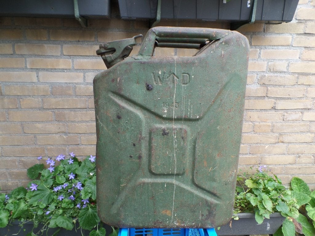 Jerrycan, RTMP, WID, 1943-(#9060), Verzamelen, Militaria | Tweede Wereldoorlog, Landmacht, Overige typen, Engeland, Ophalen of Verzenden