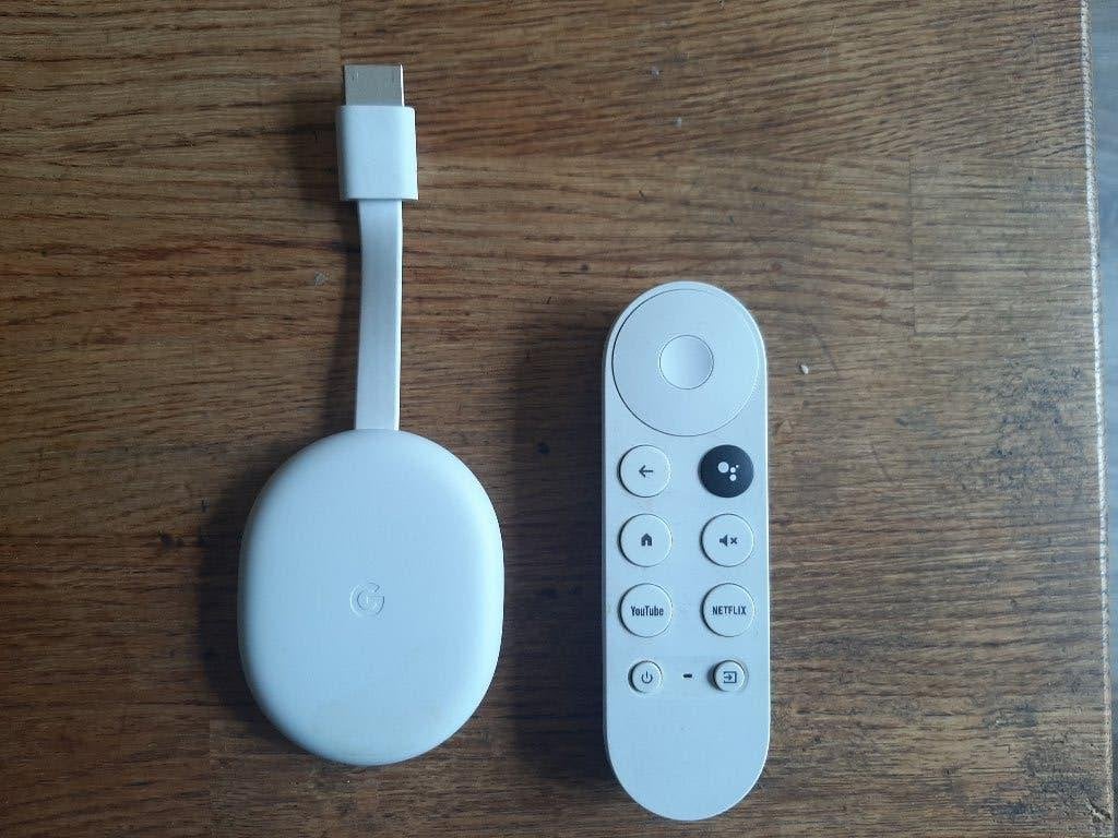 Google Chromecast G454V Media Streamer HDMI USB, Ophalen, Zo goed als nieuw, HDMI