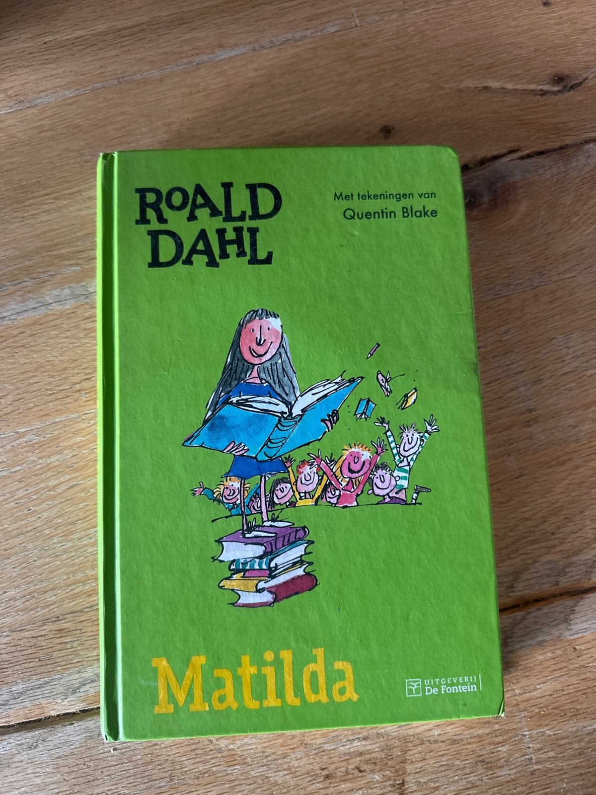 Matilda - Roald Dahl (met tekeningen van Quentin Blake), Ophalen of Verzenden, Gelezen, Fictie