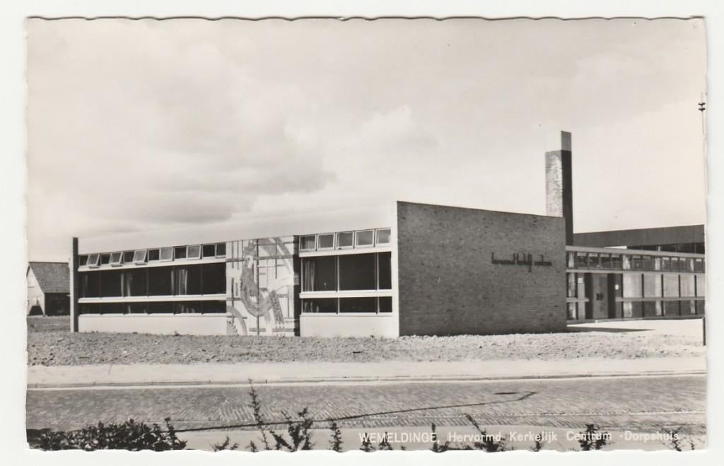 Wemeldinge - Hervormd Kerkelijk Centrum, Dorpshuis, Verzamelen, Ansichtkaarten | Nederland, Verzenden, 1960 tot 1980, Ongelopen