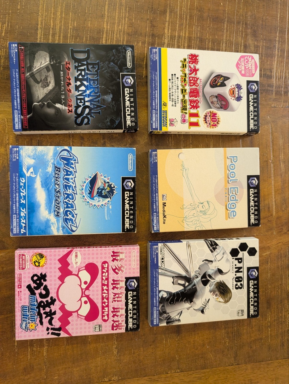 Japanse GameCube games - Lot van 6 (Eternal Darkness), Spelcomputers en Games, 1 speler, Ophalen of Verzenden, Vanaf 3 jaar