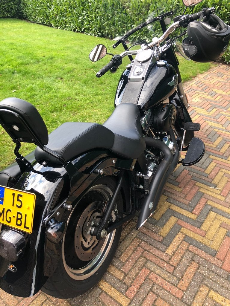 Harley-Davidson Fatboy Lo / Special FLSTFB zwart, Motoren, 2 cilinders, Occasion, Particulier, Meer dan 35 kW