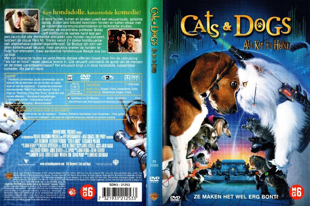 Cats & Dogs, Vanaf 6 jaar, Ophalen of Verzenden, Zo goed als nieuw