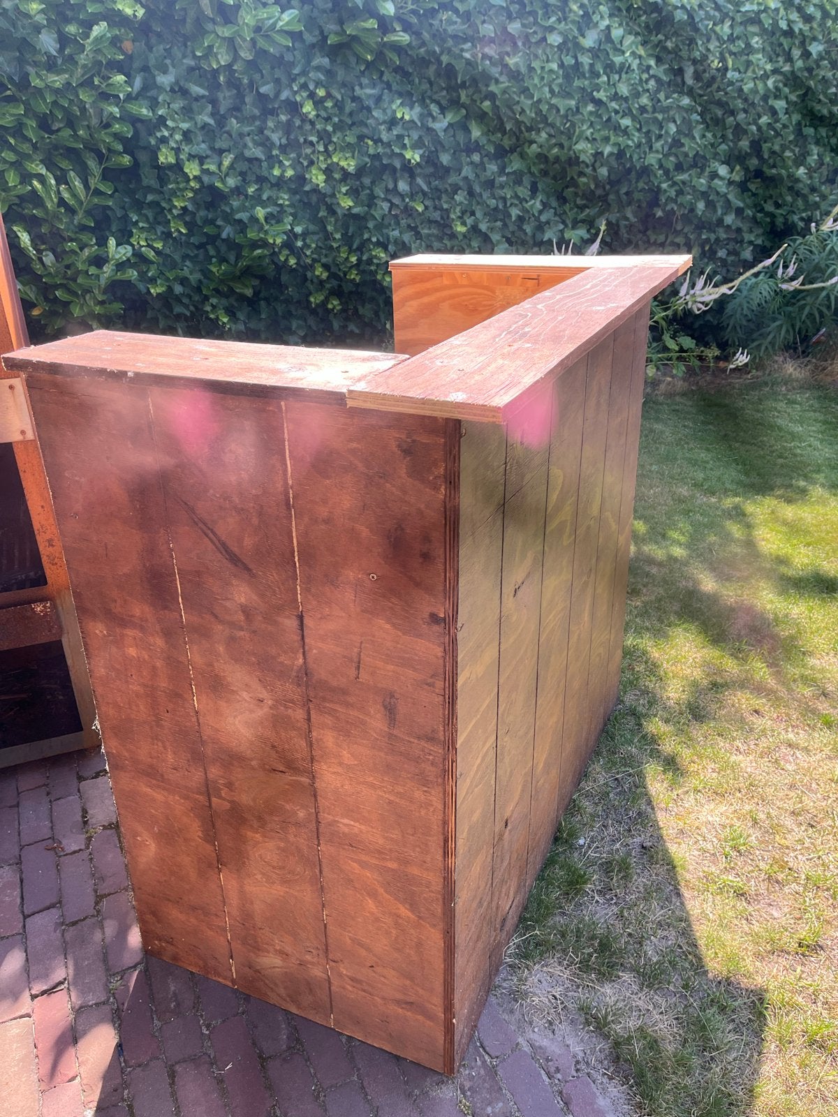 Houten Bar voor Tuin of Feestjes, Ophalen, Gebruikt