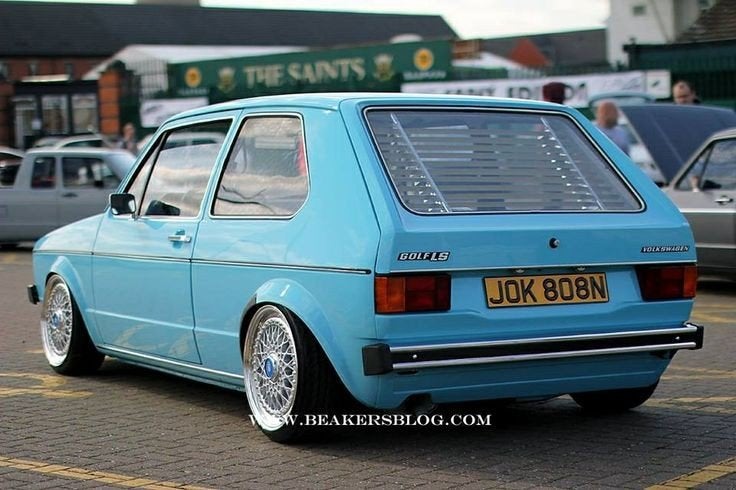 Sierlijst Sierlijsten chroom Golf mk1 swallowtail cabrio gti, Auto-onderdelen, Ophalen of Verzenden