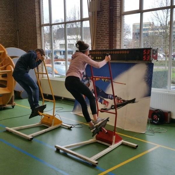 Ski simulator - Keurige attractie voor evenementen, Gebruikt, Overige typen, Skiën, Ophalen