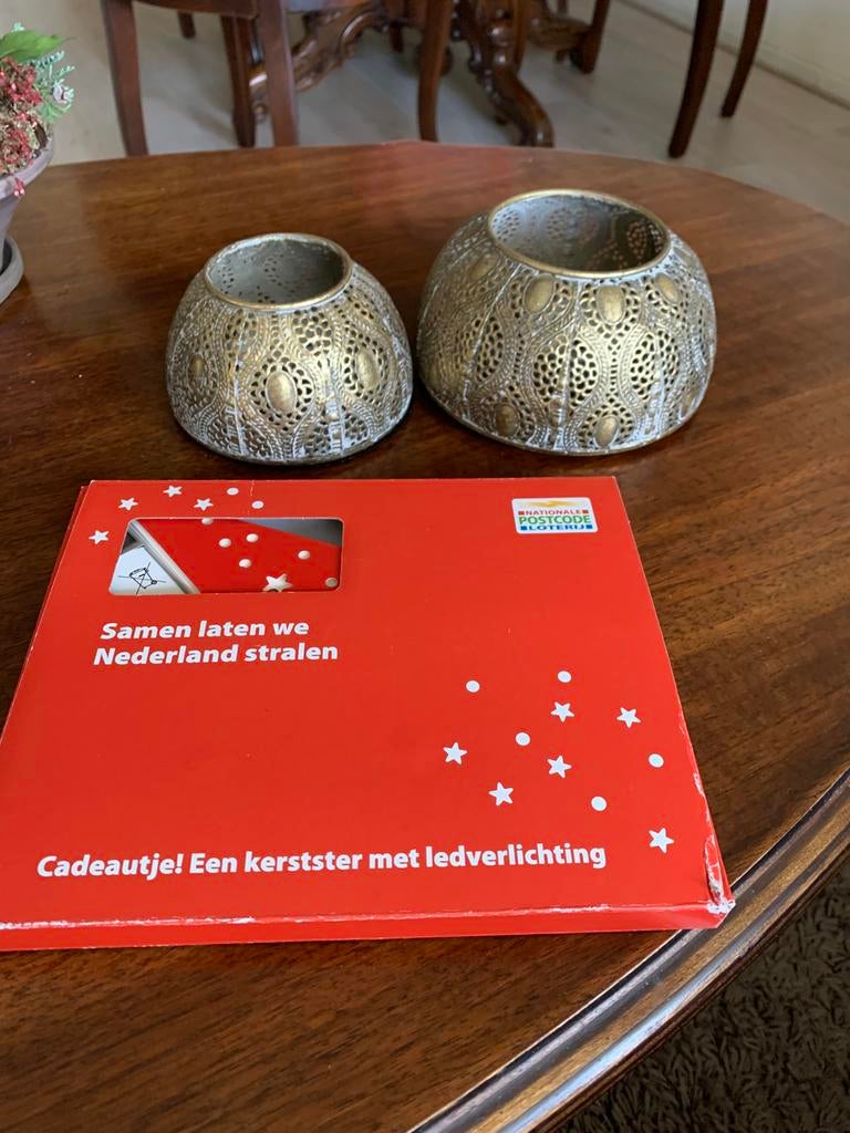 Kerstster Postcodeloterij, Ophalen of Verzenden, Zo goed als nieuw