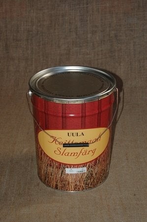 Uula Kookverf ruim 20 ltr. Mosgrijs, Doe-het-zelf en Verbouw, Ophalen, Nieuw, Verf, 20 liter of meer