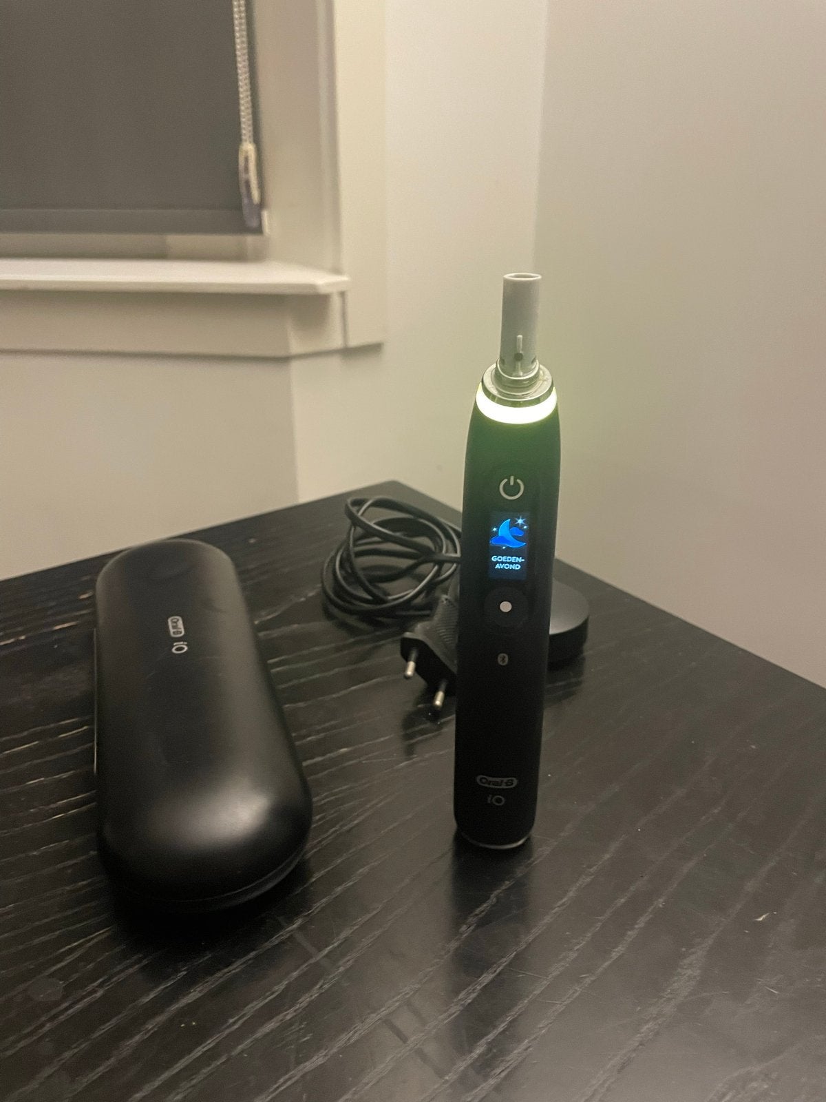 Oral-B iO Series 9 Elektrische Tandenborstel Zwart, Ophalen, Zo goed als nieuw, Mondverzorging