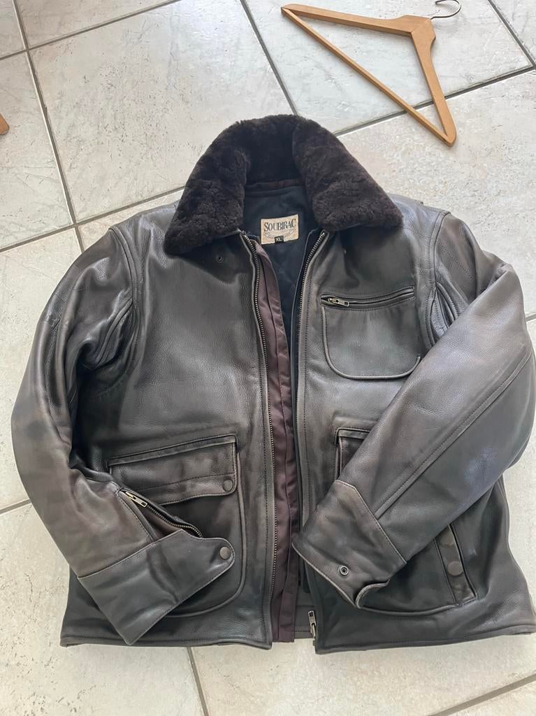 Motorjack heren Soubirac XL, Ophalen, Tweedehands, Heren, Jas | textiel