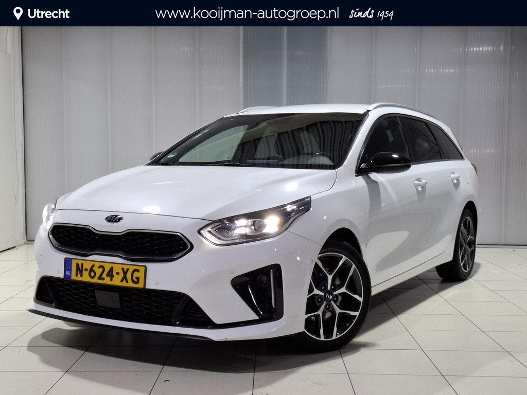 Kia Ceed Sportswagon 1.5 T-GDi MHEV GT-Line Edition AUTOMAAT, Auto's, Kia, Gebruikt, Euro 6, 160 pk, Wit