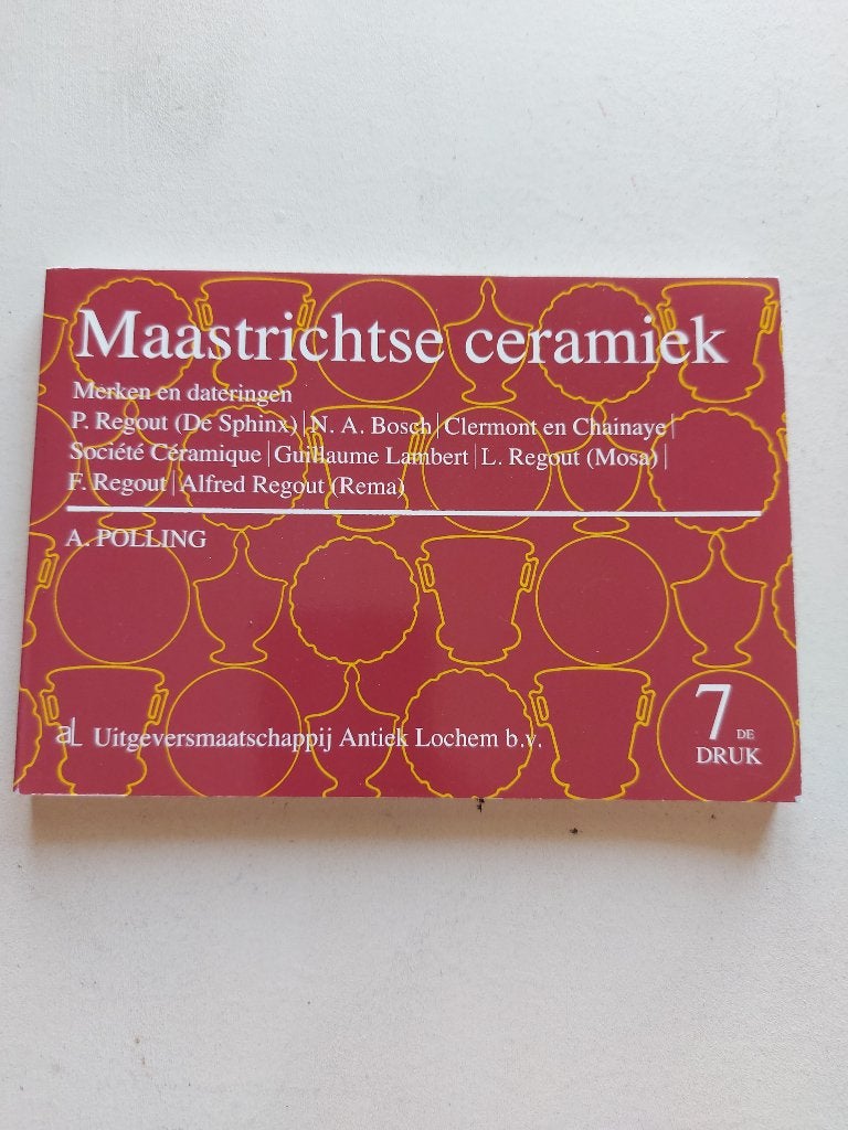 Maastrichtse Ceramiek, Ophalen of Verzenden, Zo goed als nieuw, A.  Polling