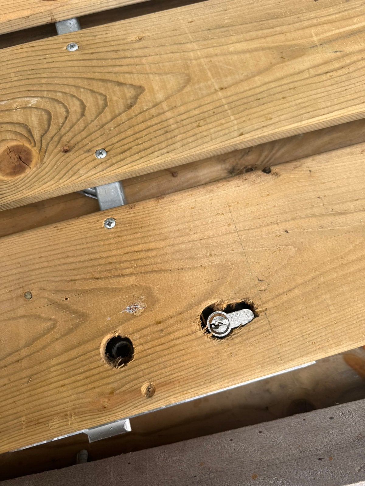 Schuttingdeur top kwaliteit, Ophalen, Zo goed als nieuw, 150 tot 200 cm, Hout