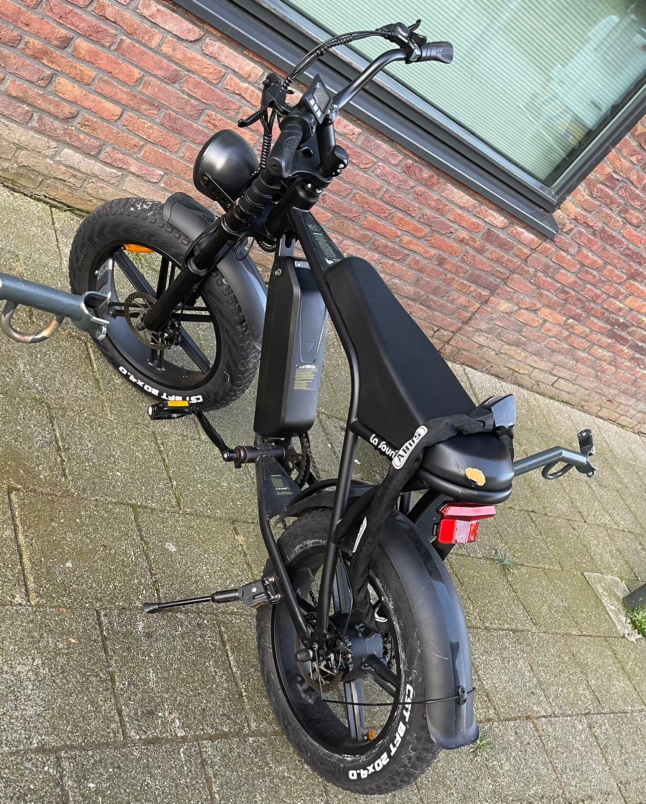 Fatbike CrossBoss Black Ouxi V8, Fietsen en Brommers, Elektrische fietsen, Minder dan 30 km per accu, Gebruikt, 59 cm of meer