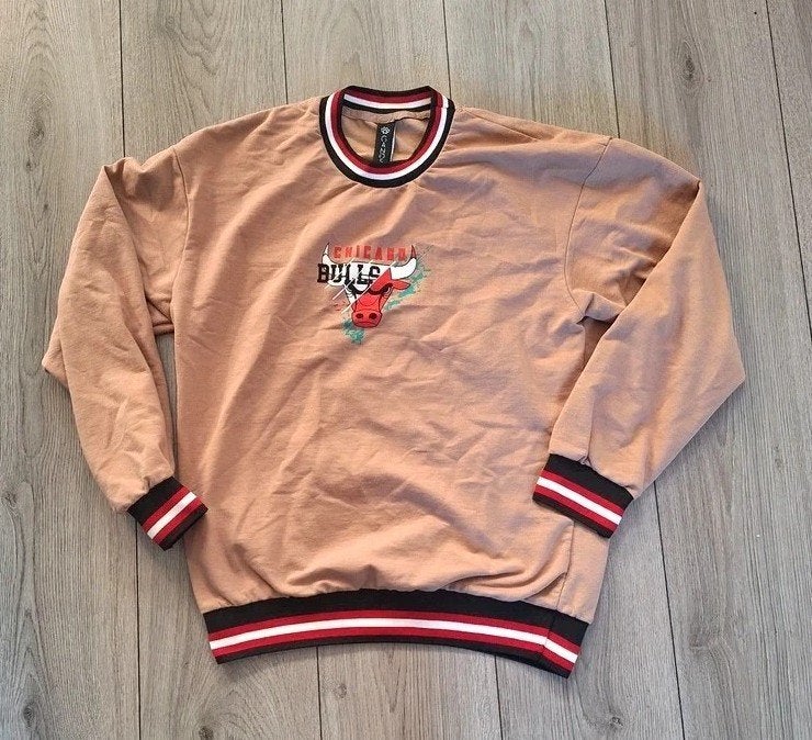 Gangs Chicago Bulls NBA sweater beige maat S, Ophalen of Verzenden, Zo goed als nieuw, Kleding