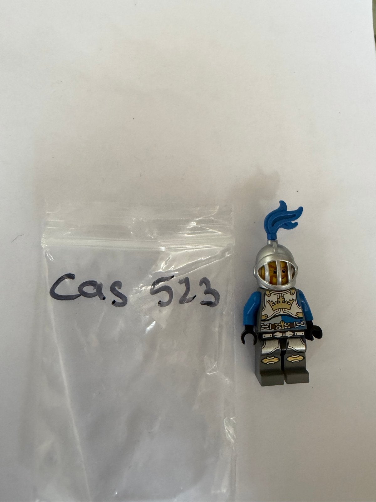 Lego Kasteel Ridder Minifiguur Cas 523, Ophalen of Verzenden, Gebruikt, Lego