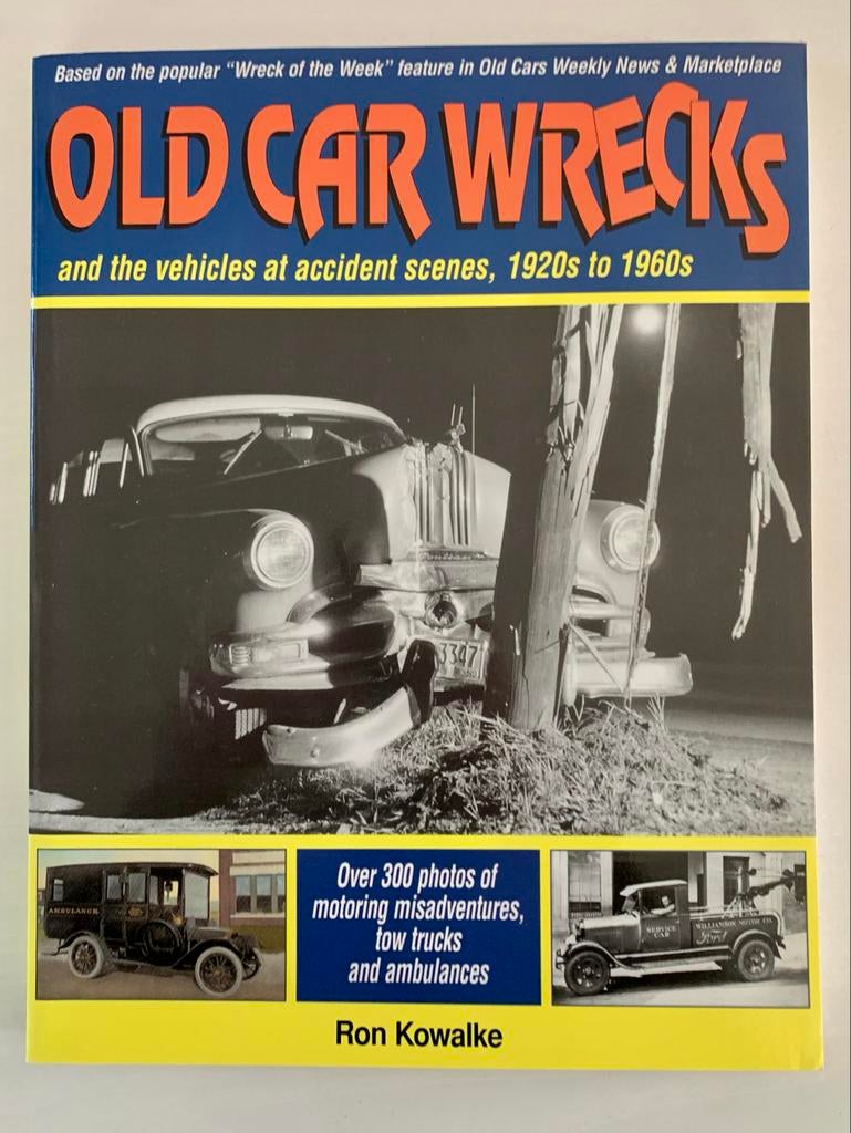 Auto-ongelukken door de jaren heen - Uniek fotoboek, Boeken, Ophalen of Verzenden, Gelezen, Algemeen