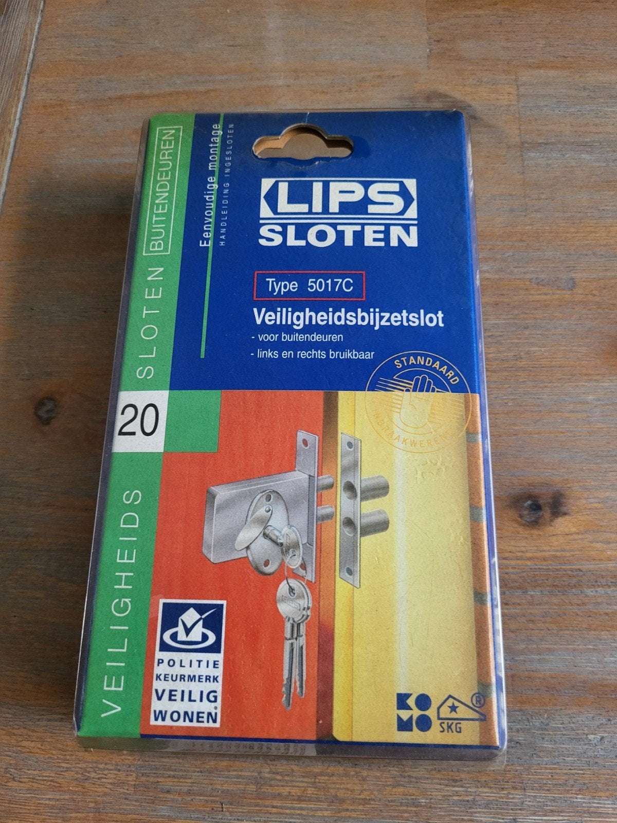 Lips sloten  veiligheids bijzet slot, Ophalen of Verzenden, Nieuw, 50 tot 100 mm