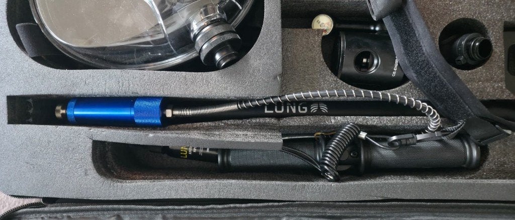 Foto 8 van Lung T-500 Complete Duikset + Sub-Mask & Case - Ongebruikt!