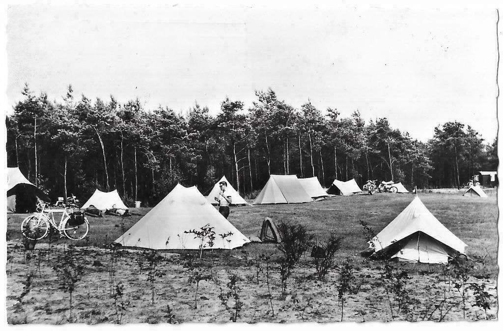 AK Weert - Camping "De IJzeren Man", Ophalen of Verzenden, 1960 tot 1980, Gelopen, Limburg