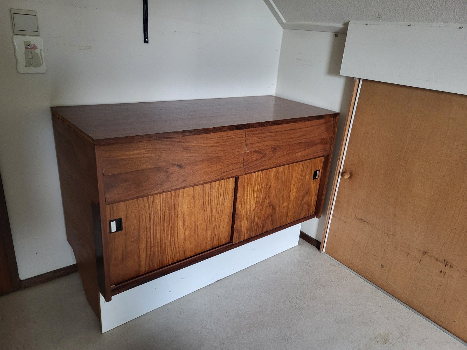 Deens vintage winkelinrichting meubelflip, Ophalen, Gebruikt, 100 tot 150 cm, Vintage, Mid-century modern