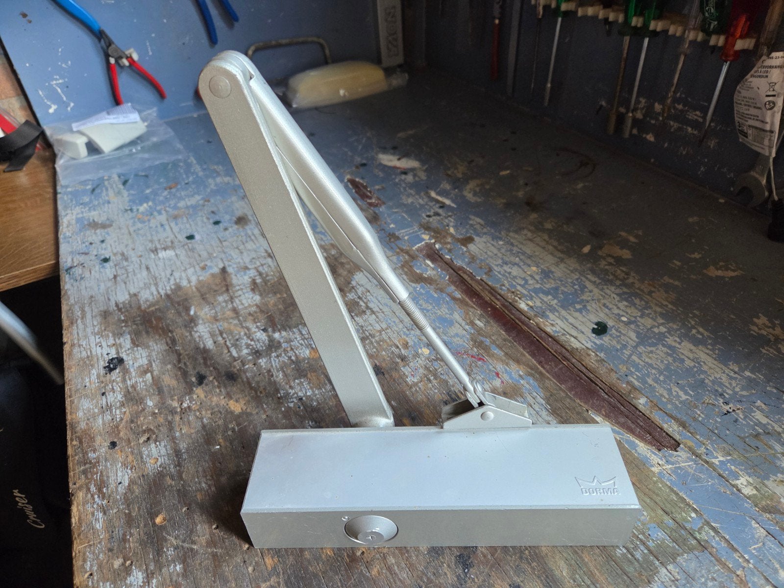 Dorma TS73V Deurdranger - Zo goed als nieuw, Doe-het-zelf en Verbouw, Deuren en Horren, Ophalen, 80 tot 100 cm, Binnendeur, Zo goed als nieuw