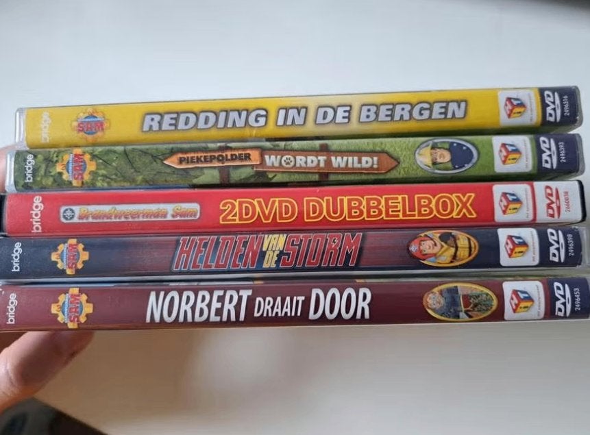 Verzameling DVD’s - Brandweerman Sam, Alle leeftijden, Ophalen of Verzenden, Gebruikt, Amerikaans