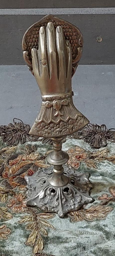 Vintage brieven/ foto houder hand, victoriaanse  stijl, Ophalen of Verzenden