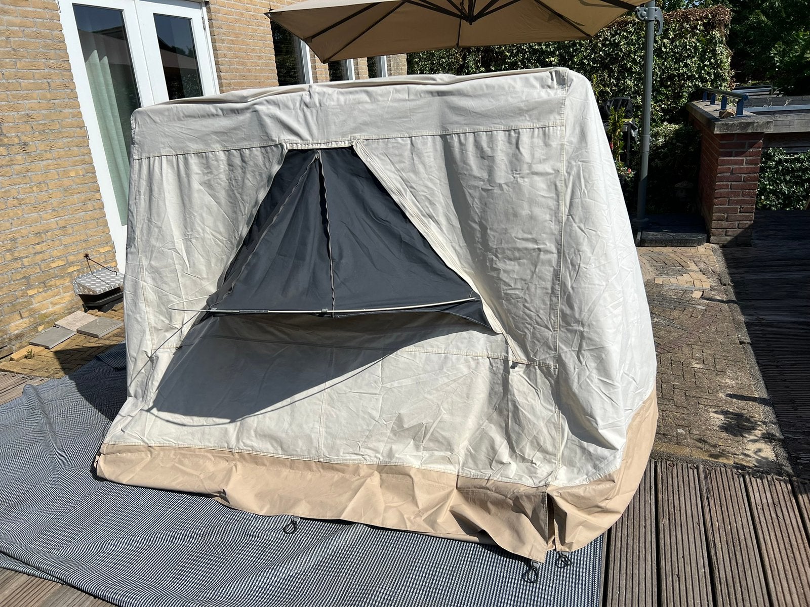 Gastencabine Combicamp opti-rits, Caravans en Kamperen, Ophalen, Gebruikt