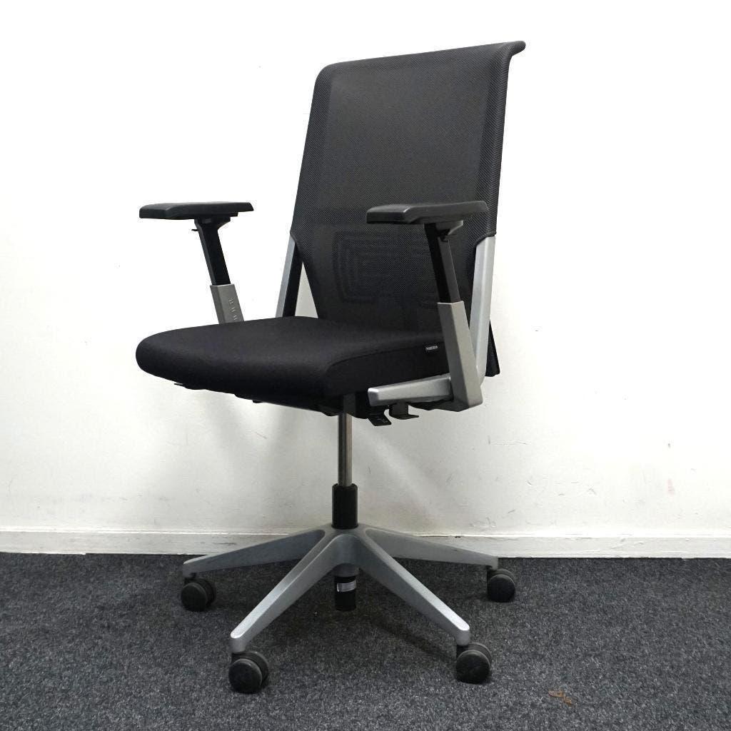 Haworth Comforto 59 Bureaustoelen | Zwart / Grijs, Gebruikt, -, Zwart, -