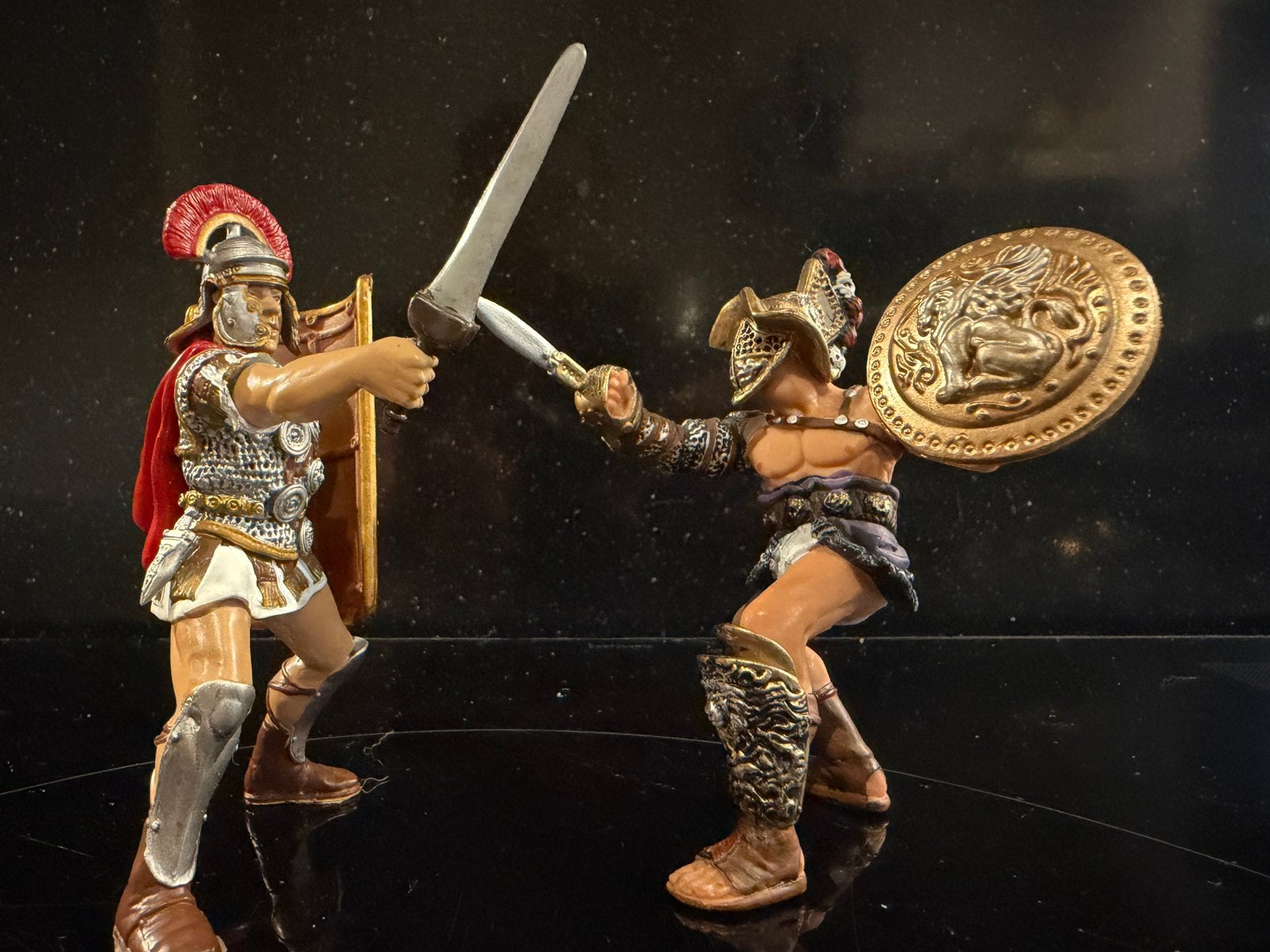 Papo: Romeinse Centurion vs Gladiator, Ophalen of Verzenden, Zo goed als nieuw