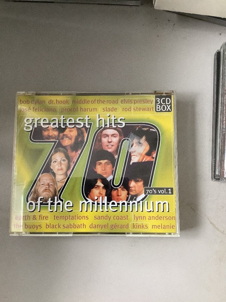 Greatest hits of the Millenium 70’s vol 1 (3 cd’s), Verzenden, Zo goed als nieuw, Pop