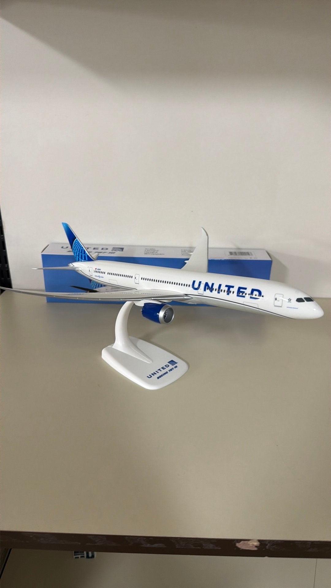 NIEUW! 1:200 schaalmodel United Boeing 787-10 Dreamliner, Verzamelen, Ophalen of Verzenden, Nieuw, Schaalmodel