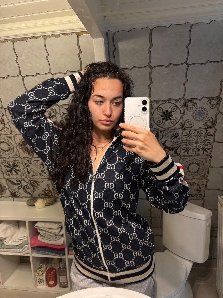 Gucci vest, Blauw, Maat 56/58 (XL), Ophalen of Verzenden, Zo goed als nieuw