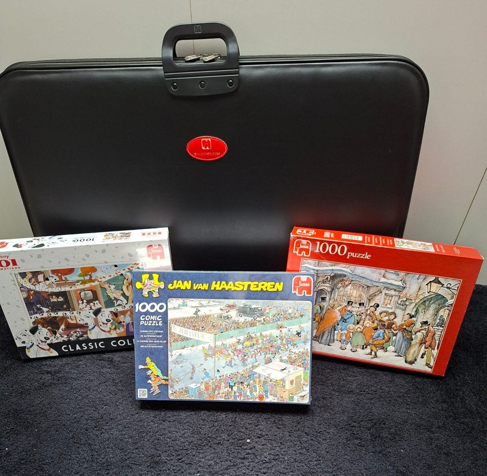 3x Legpuzzels (1000 stukjes) + Puzzeltas (80x60 cm), Ophalen, Nieuw